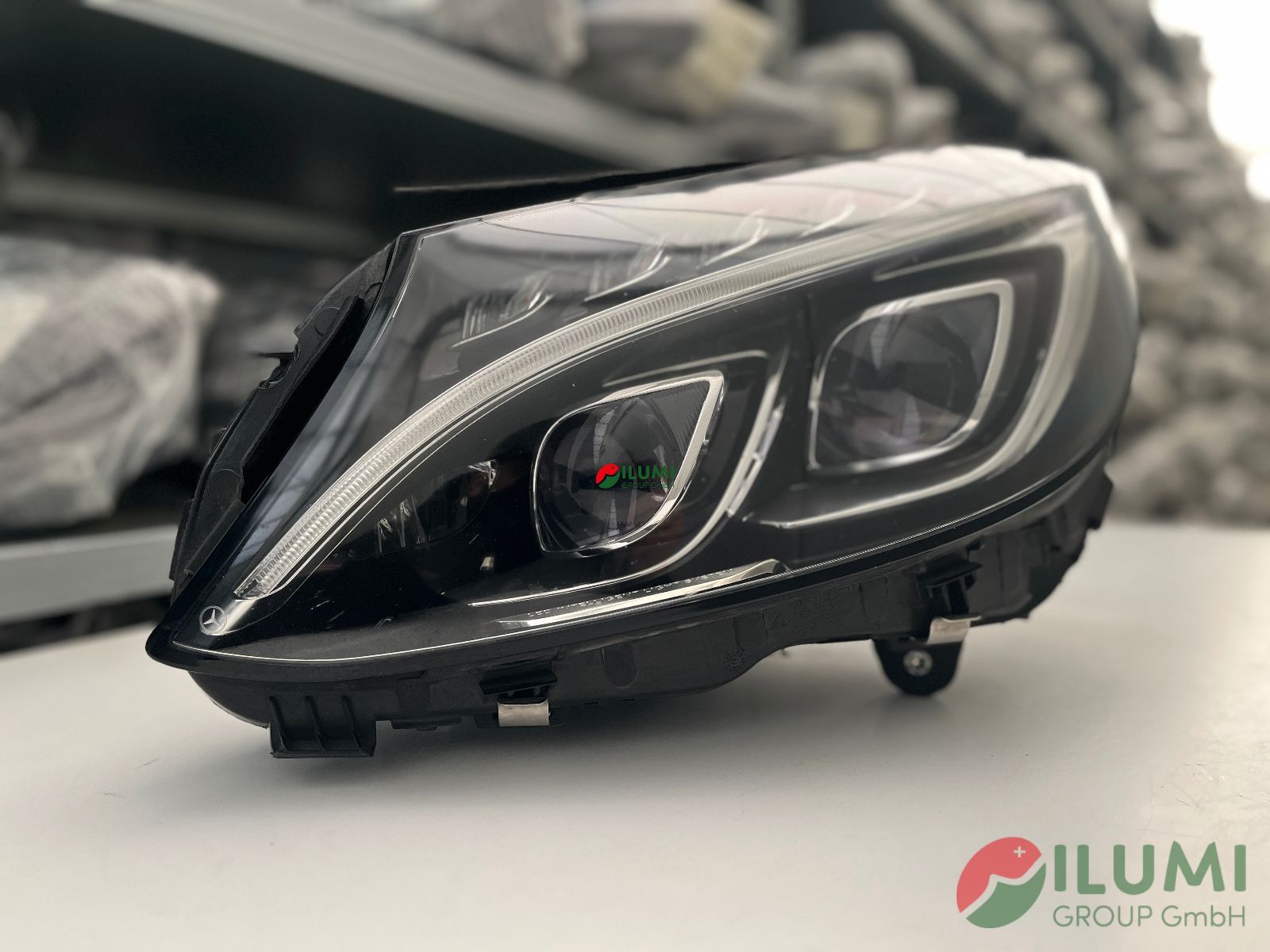 SCHEINWERFER MERCEDES W205 VOLL LED LINKS KPL A2059069301