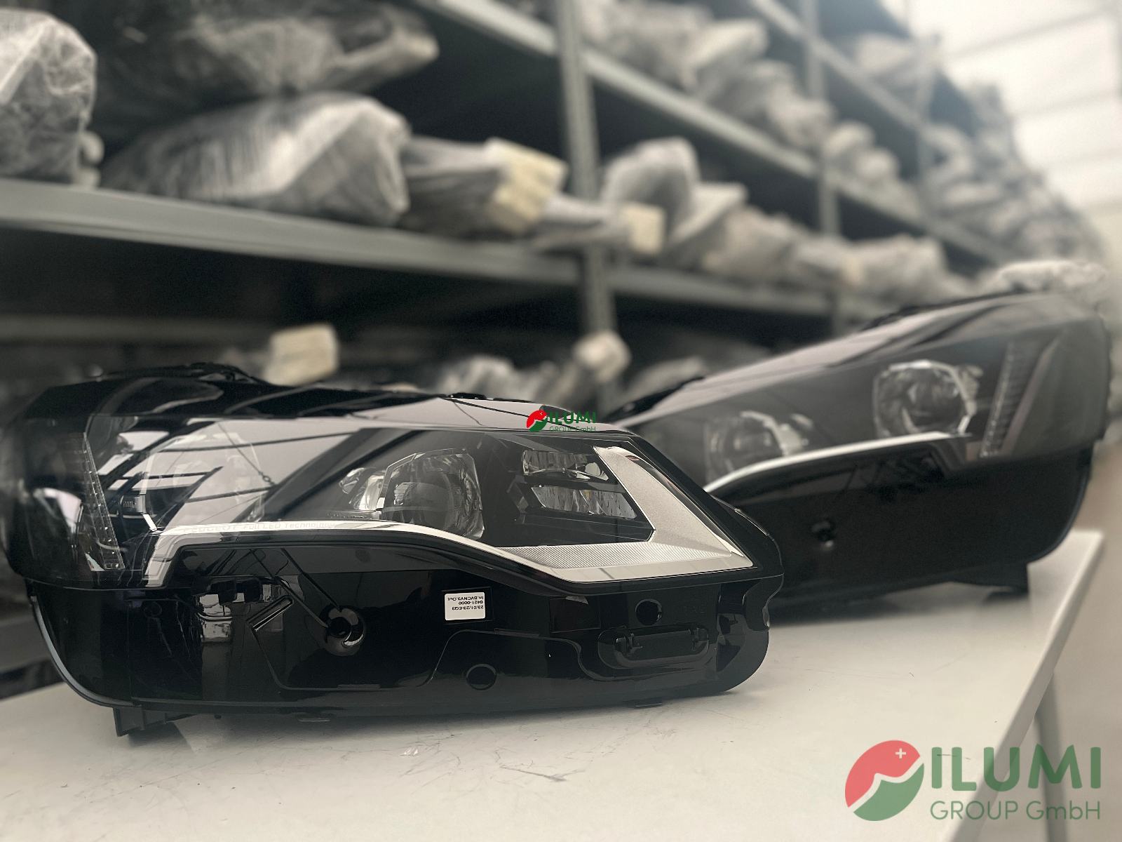 SCHEINWERFER PEUGEOT 3008 5008 II LIFT VOLL LED L_R KPL  89914260_89914261