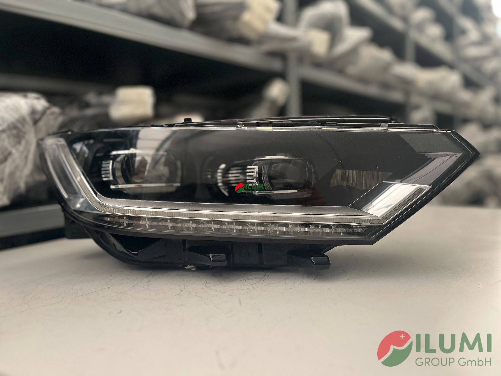 Scheinwerfer VW PASSAT B8 3G1941082C VOLL LED RECHTS KPL