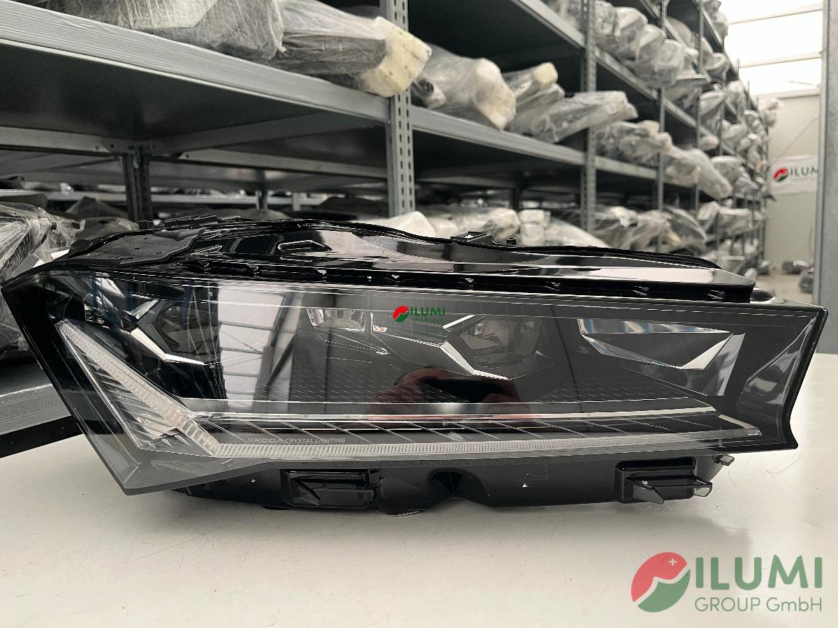 SKODA SUPERB IV 3P CRYSTAL SCHEINWERFER RECHTS KPL 3P1941016A