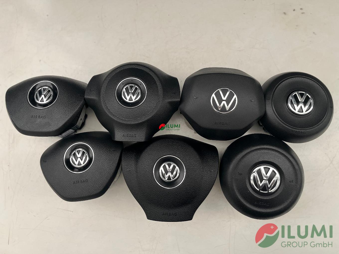 VW – Fahrerairbags für Arteon, Caddy, Crafter, Golf, ID.3, ID.4, ID.5, Jetta, Passat, Polo, Scirocco, Sharan, T-Roc, Tiguan, Touran, UP