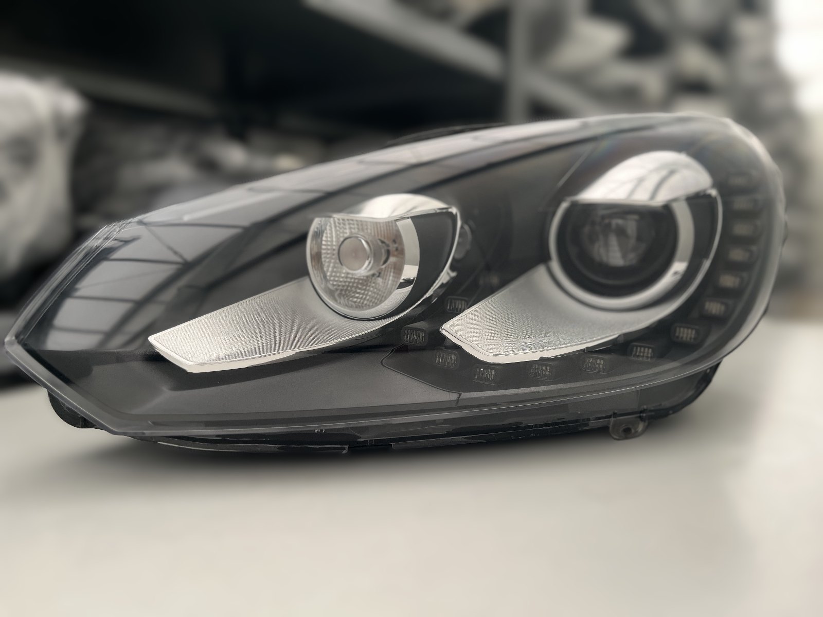 VW GOLF 6 5K1 XENON LED SCHEINWERFER LINKS KPL 5K1941753E