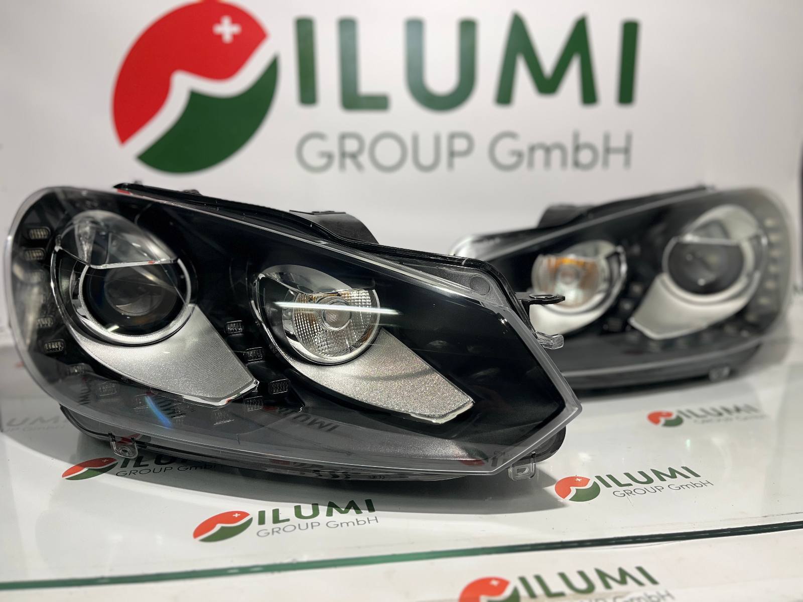 VW GOLF 6 VI LIFT Xe LED DYN SCHEINW R L 5K1941751D 5K1941752D