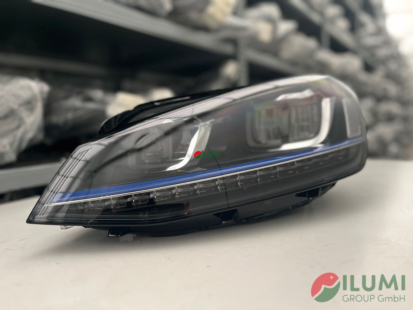 VW GOLF VII GTE VOLL LED SCHEINWERFER LINKS KPL 5GE941035
