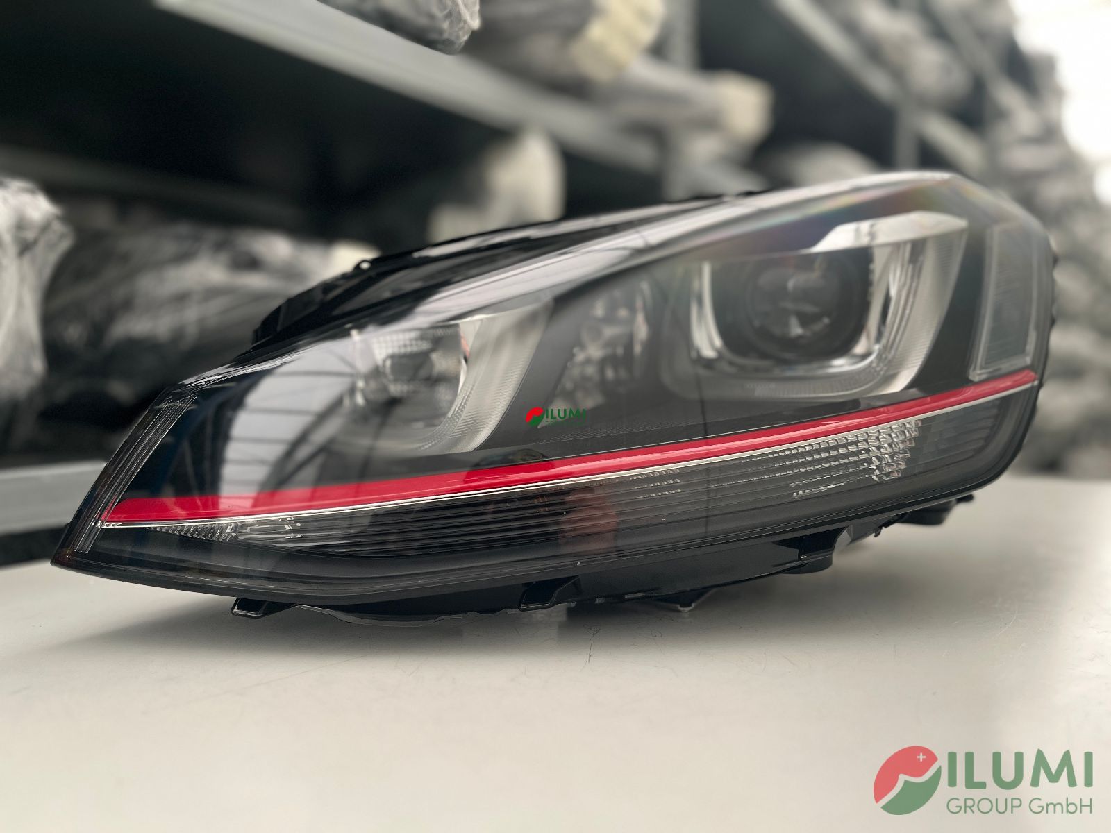 VW GOLF VII GTI XENON SCHEINWERFER LINKS KPL 5G1941033A