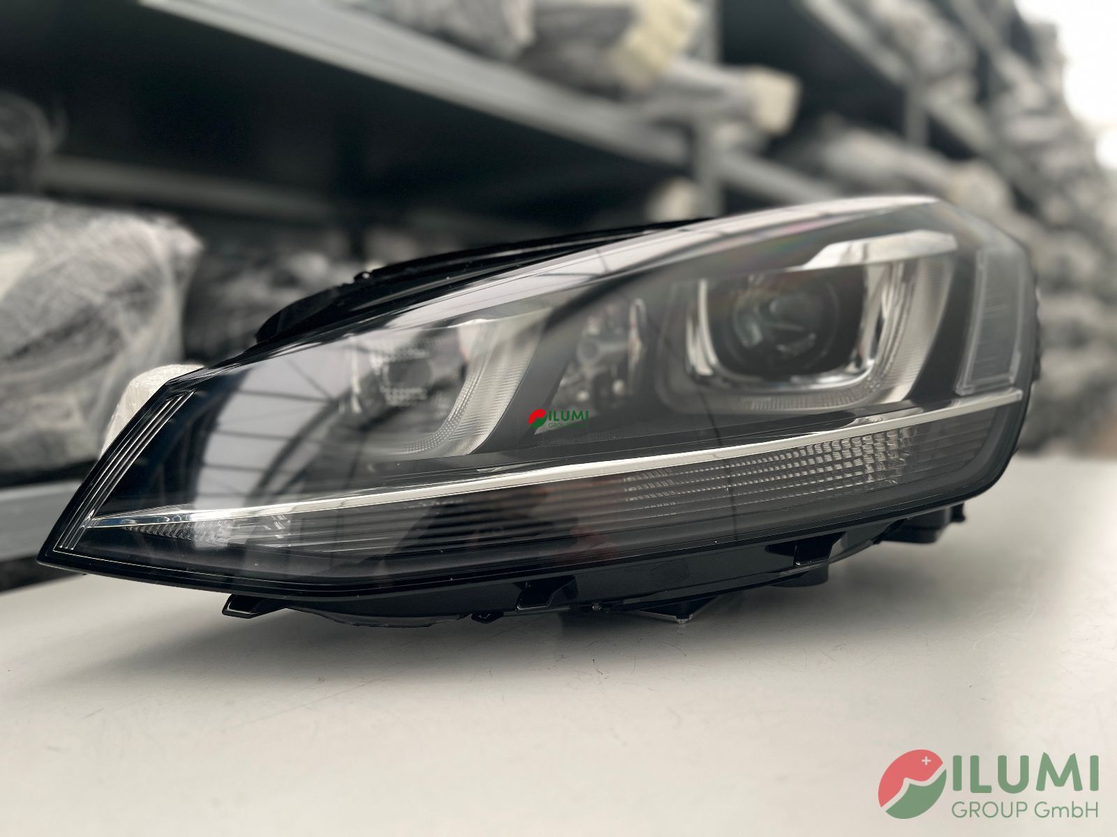 VW GOLF VII XENON LED LHD SCHEINWERFER LINKS KPL 5G1941033