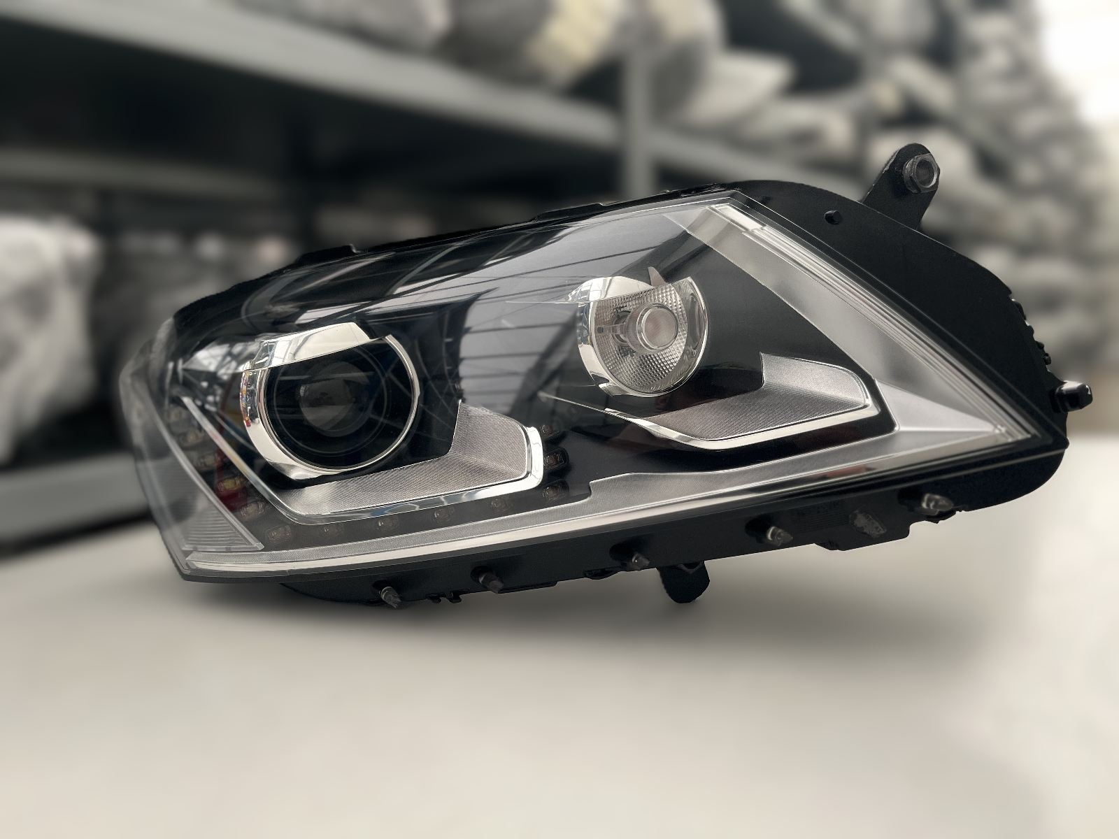 VW PASSAT B7 XENON LED KL SCHEINWERFER R KPL 3AB941034