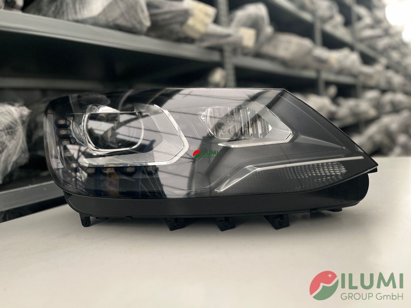 VW SHARAN XENON LED SCHEINWERFER RECHTS KPL 7N1941034D