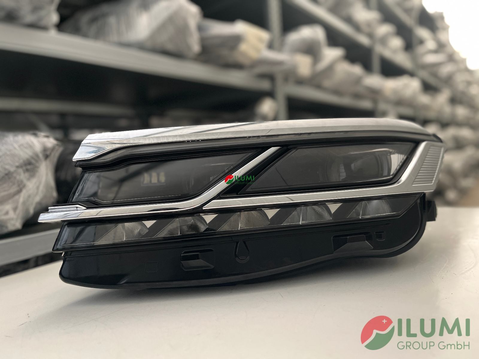 VW TOUAREG 3 III SCHEINWERFER 761941081 MATRIX VOLLLED LINKS KPL