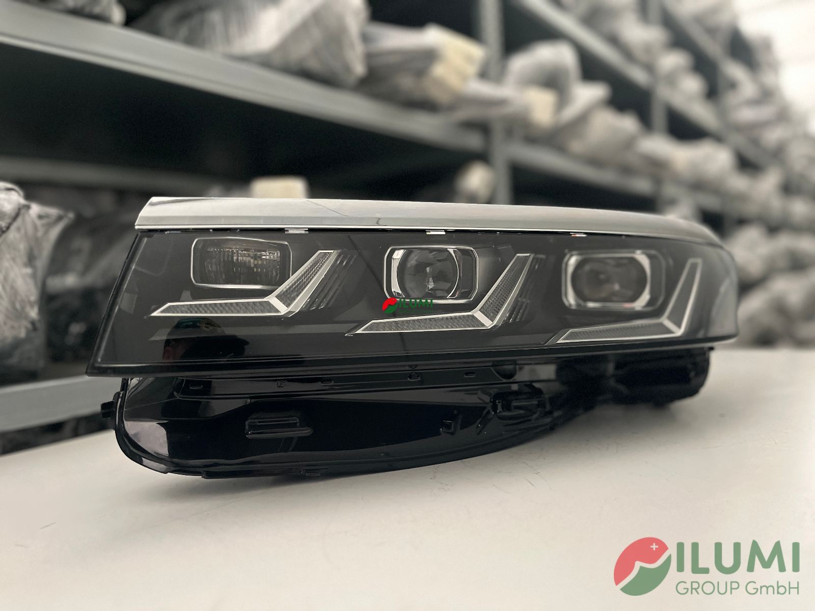 VW TOUAREG MATRIX LIFT SCHEINWERFER 761941081B LINKS KPL