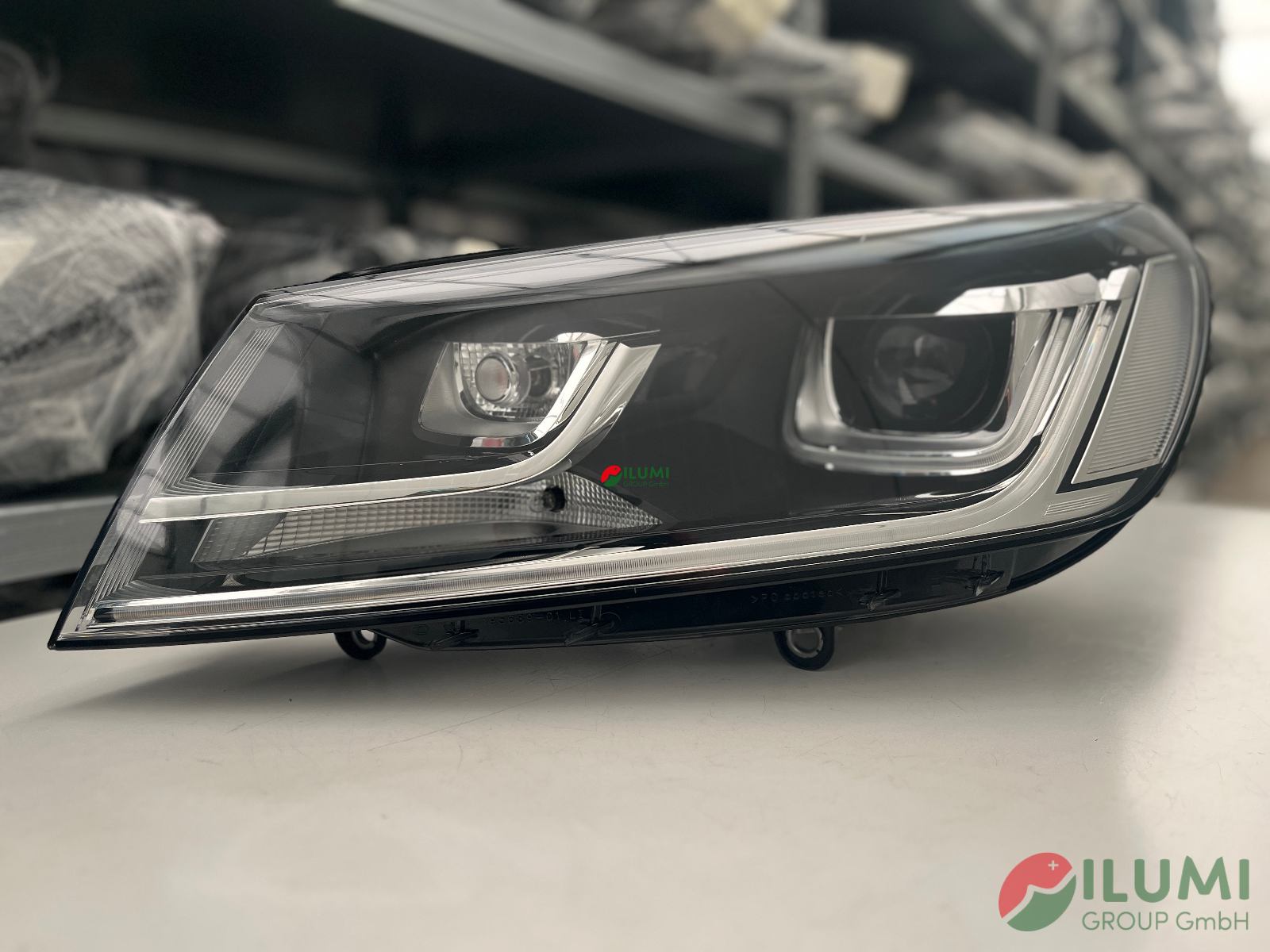 VW TOUAREG XENON LIFT SCHEINWERFER LINKS 7P1941751B
